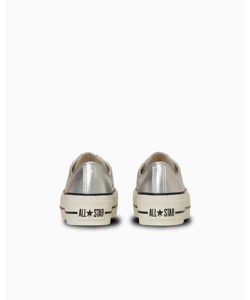 CONVERSE ALL STAR（コンバースオールスター）の「LEATHER ALL STAR (R) LIFTED OX / レザー　オールスター　（Ｒ）　リフテッド　ＯＸ（スニーカー・メンズ・シルバー・8.5/8/7.5/7/6.5/5.5/5/4.5/4/3.5/3/11.5/10.5/9.5/9）」の5枚目の写真