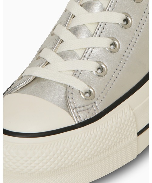 早い者勝ち!!! CONVERSE ★ レザー オールスター (R) HI / OX コンバース CONVERSE レザー オールスター (R) OX （シルバー