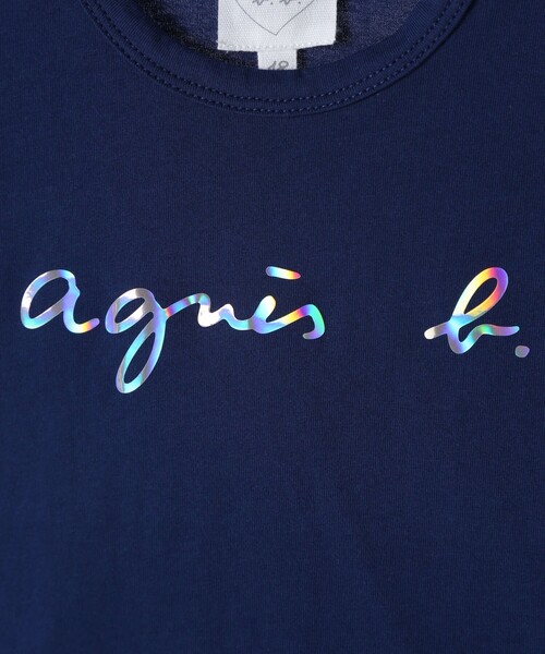 agnes b.(アニエスベー)の「SEN5 L BRASSIERE ベビー トップス(Tシャツ/カットソー・キッズ・ネイビー・2YEAR/1YEAR/6MONTH/18M)」の4枚目の写真