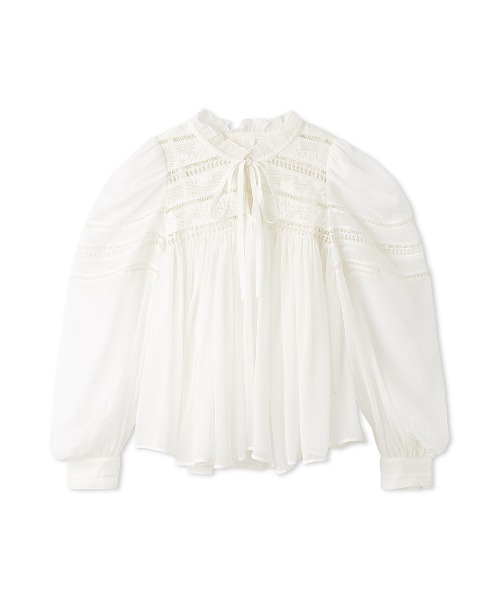 【美品】SNIDEL スナイデル 楊柳シフォンブラウス MIX ミックス Amazon.co.jp: [スナイデル] エンブロイダリー楊柳シフォン