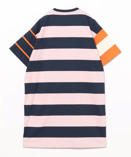 Champion（チャンピオン）の「【別注】Champion / ボーダー クレイジー ワンピース（ワンピース・レディース・ネイビー/ピンク・S）」の21枚目の写真