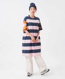 【別注】Champion / ボーダー クレイジー ワンピース