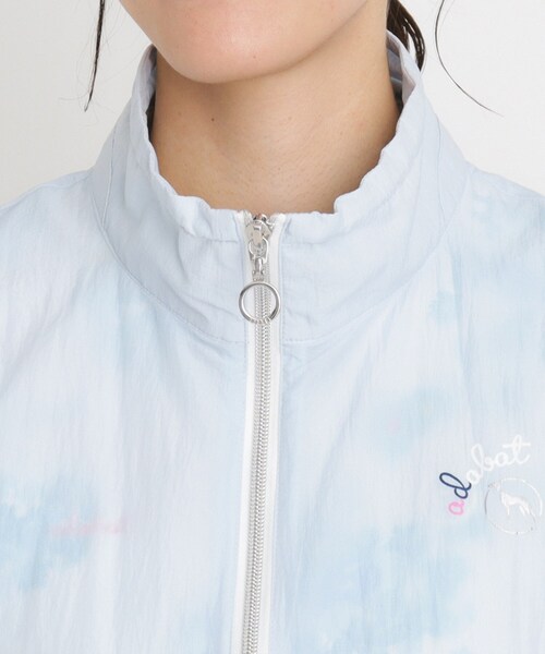 adabat（アダバット）の「撥水加工 シアーワッシャージップアップベスト（ベスト・レディース・サックスブルー/ピンク・42/40/38）」の11枚目の写真