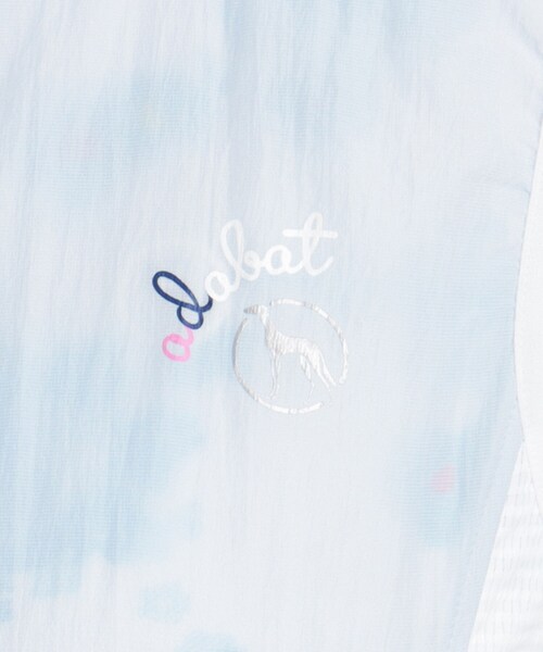 adabat（アダバット）の「撥水加工 シアーワッシャージップアップベスト（ベスト・レディース・サックスブルー/ピンク・42/40/38）」の4枚目の写真