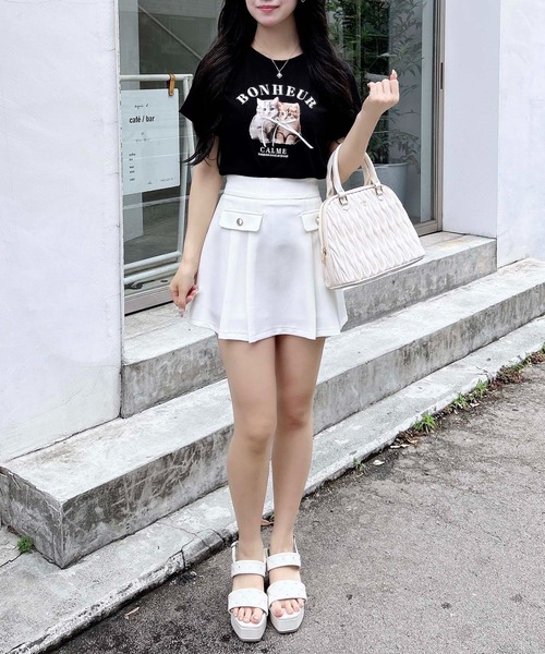 INGNI(イング)の「チャーム付キルティングボストンバッグ(ハンドバッグ・レディース・ピンクベージュ/ブラック/オフホワイト・ONE SIZE)」の15枚目の写真