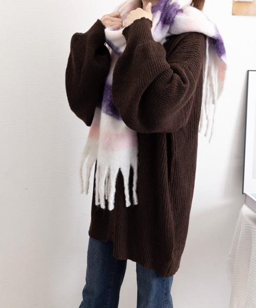 Miniministore(ミニミニストア)の「ニットカーディガン レディース アウター(カーディガン/ボレロ・レディース・グレー/ブラウン/ベージュ・FREE)」の15枚目の写真