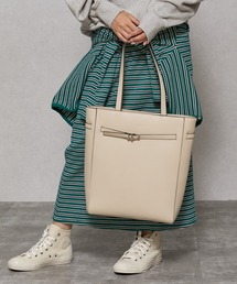Ungrid | 【Ungrid/アングリッド】シンプルベルト　ラージトート　大容量　A4トート　通勤通学　リクルート(トートバッグ)