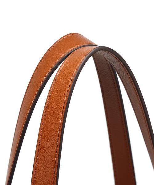 Ungrid(アングリッド)の「【Ungrid/アングリッド】シンプルベルト ラージトート 大容量 A4トート 通勤通学 リクルート(トートバッグ・レディース・ブラック/アイボリー/オリーブ/キャメル/ダークベージュ・FREE)」の15枚目の写真