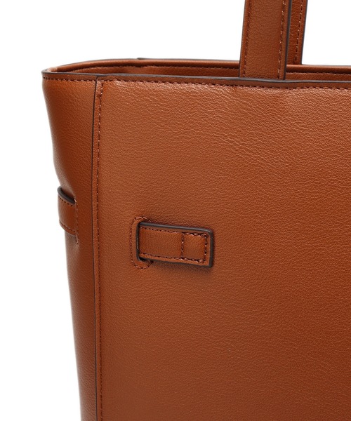 Ungrid(アングリッド)の「【Ungrid/アングリッド】シンプルベルト ラージトート 大容量 A4トート 通勤通学 リクルート(トートバッグ・レディース・ブラック/アイボリー/オリーブ/キャメル/ダークベージュ・FREE)」の18枚目の写真