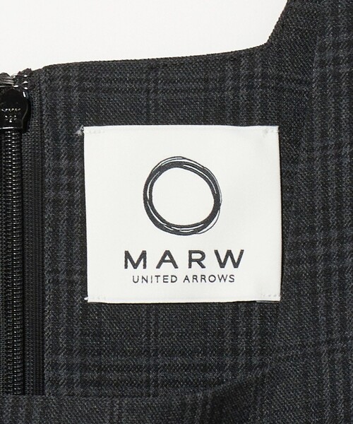 セール】＜MARW UNITED ARROWS＞チェック柄 ラップ風
