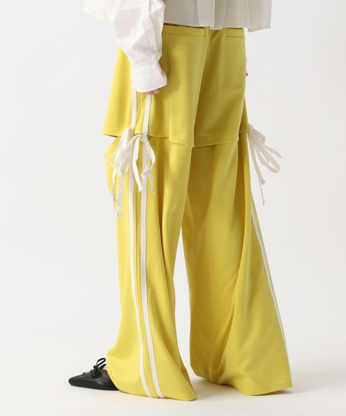 FOREVER 21（フォーエバー トゥエンティーワン）の「【2025SS】2WAYラインジャージパンツ（その他パンツ・レディース・ネイビー/イエロー/ブルー・SMALL/MEDIUM）」の8枚目の写真