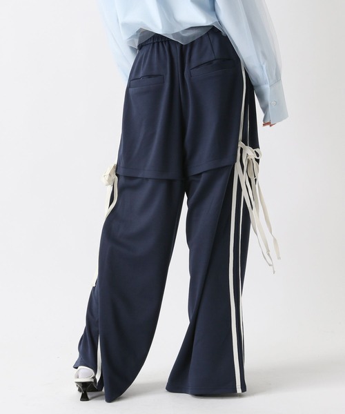 FOREVER 21（フォーエバー トゥエンティーワン）の「【2025SS】2WAYラインジャージパンツ（その他パンツ・レディース・ネイビー/イエロー/ブルー・SMALL/MEDIUM）」の18枚目の写真