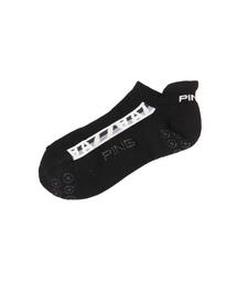 PING（ピン）の「【PING APPAREL】ポリエステル綿混アンクルソックス ＜ACCESSORIES＞ (MENS)（ソックス/靴下）」