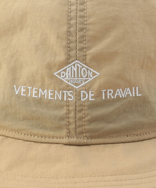 DANTON(ダントン)の「NYLON TAFFETA 6PANEL CAP(キャップ・レディース・ベージュ/ブラック/グレー/ピンク/ネイビー・F)」の15枚目の写真
