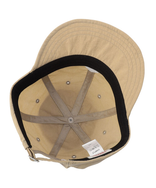 DANTON(ダントン)の「NYLON TAFFETA 6PANEL CAP(キャップ・レディース・ベージュ/ブラック/グレー/ピンク/ネイビー・F)」の16枚目の写真
