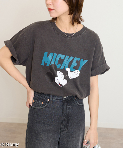 ロク MICKEY CREW NECK SHORT SLEEVE TEE GOOD ROCK SPEED（グッドロックスピード） Tシャツ 26FDS008W