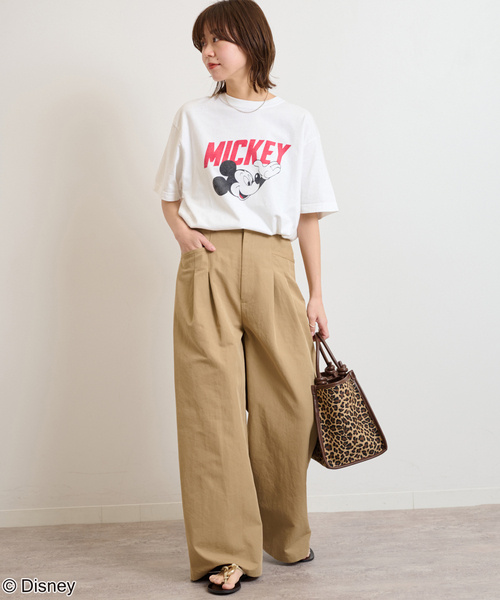 GOOD ROCK SPEED(グッドロックスピード)の「【GOOD ROCK SPEED / グッドロックスピード】<MICKEY MOUSE>Tシャツ(Tシャツ/カットソー・レディース・ブラック系その他/ホワイト・MEDIUM)」の14枚目の写真