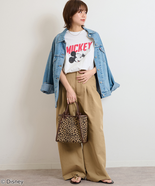 GOOD ROCK SPEED(グッドロックスピード)の「【GOOD ROCK SPEED / グッドロックスピード】<MICKEY MOUSE>Tシャツ(Tシャツ/カットソー・レディース・ブラック系その他/ホワイト・MEDIUM)」の21枚目の写真