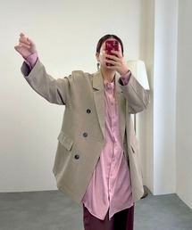 hyu,il（ヒュイル）の「オーバーサイズテーラードジャケット（テーラードジャケット）」