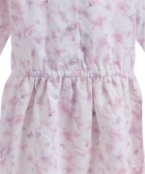 axes femme（アクシーズファム）の「サクラ柄シャツワンピース（ワンピース・キッズ・ピンク/キナリ・X-LARGE/LARGE/MEDIUM）」の14枚目の写真