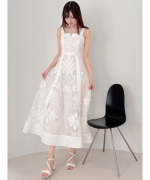 MERCURYDUO（マーキュリーデュオ）の「メタルパーツストラップサンダル（サンダル・レディース・オフホワイト/ブラック/ベージュ・36/38）」の11枚目の写真