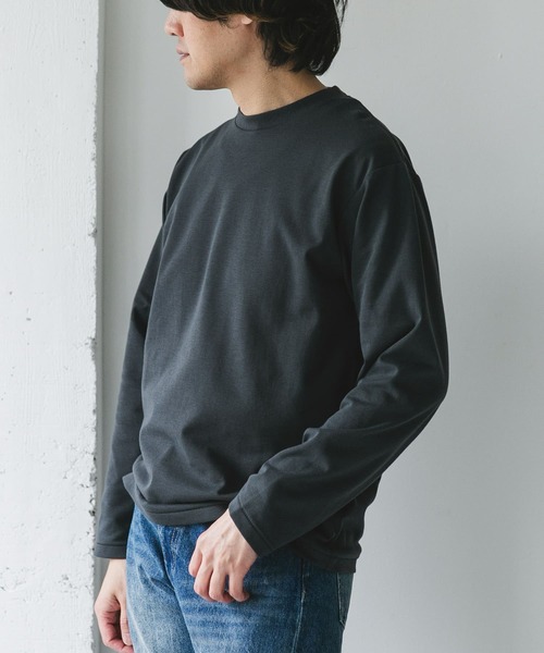 セール】『イージーケア』ポンチ ロングスリーブ Tシャツ（Tシャツ