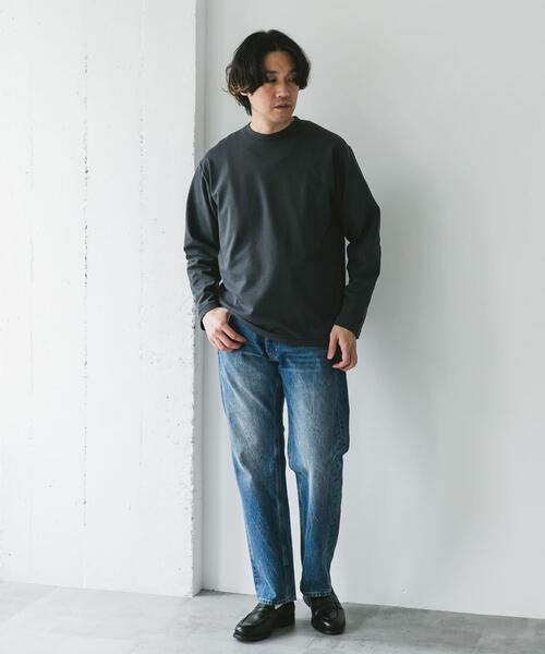 セール】『イージーケア』ポンチ ロングスリーブ Tシャツ（Tシャツ