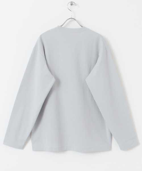 セール】『イージーケア』ポンチ ロングスリーブ Tシャツ（Tシャツ