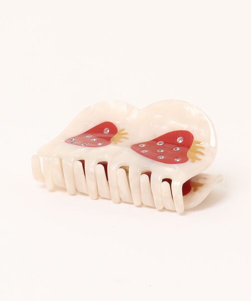 Fun & Daily（ファンアンドデイリー）の「F&D : ストロベリーアクリルヘアクリップ（バレッタ/ヘアクリップ・レディース・その他・FREE）」の2枚目の写真