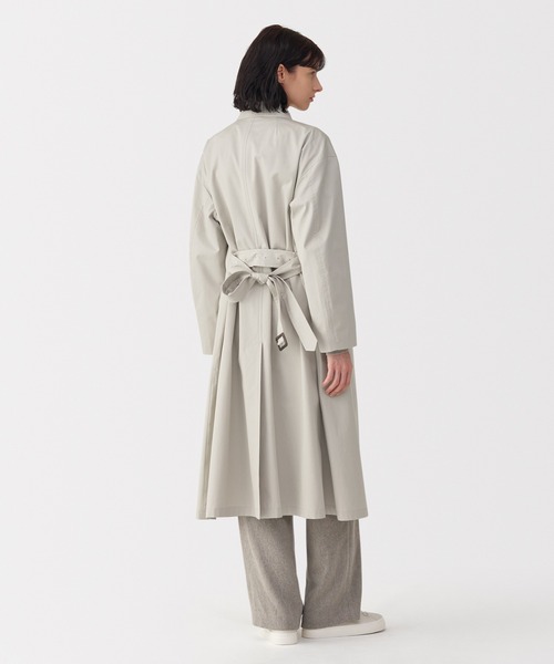 MUJI Labo（ムジラボ）の「〔MUJI Labo〕婦人　高密度コットンシングルブレストコート（その他アウター・レディース・ベージュ/サンドベージュ/ブラック・XL/L/M/S）」の22枚目の写真