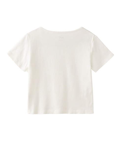FACE LABEL POCKET BABY TEE（Tシャツ/カットソー）｜X-girl