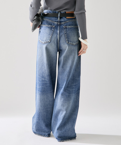 NEEDBY heritage(ニードバイヘリテージ)の「NEEDBY heritage(ニードバイ ヘリテージ)vintage No.2 N1V2V043710B(デニムパンツ・レディース・ネイビー・26/25/24/23)」の21枚目の写真