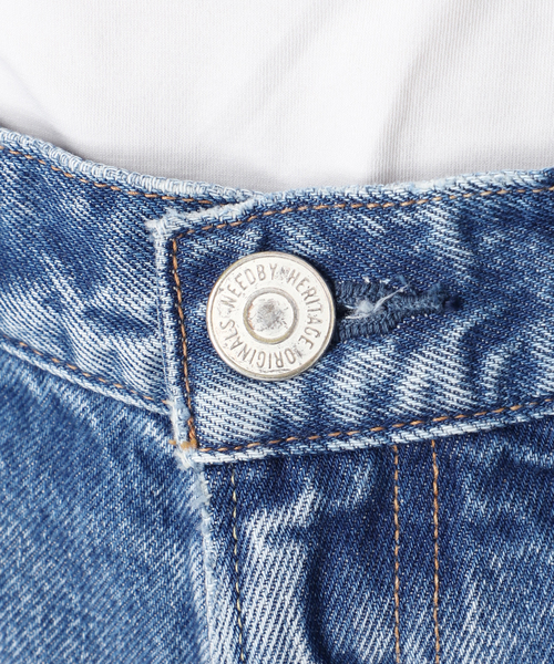 NEEDBY heritage(ニードバイヘリテージ)の「NEEDBY heritage(ニードバイ ヘリテージ)vintage No.2 N1V2V043710B(デニムパンツ・レディース・ネイビー・26/25/24/23)」の10枚目の写真
