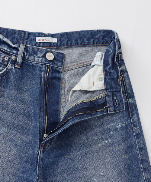 NEEDBY heritage(ニードバイヘリテージ)の「NEEDBY heritage(ニードバイ ヘリテージ)vintage No.2 N1V2V043710B(デニムパンツ・レディース・ネイビー・26/25/24/23)」の2枚目の写真