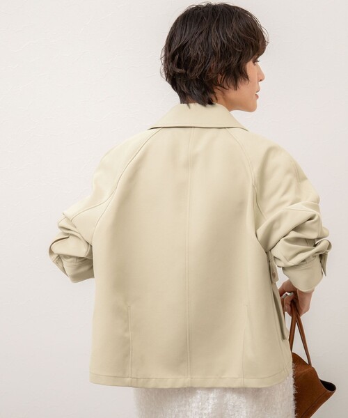 セール】中空チノトラペーズブルゾン（ブルゾン）｜NOLLEY 