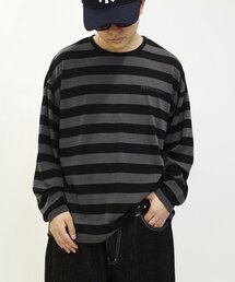 Sourcream | 【Sourcream/サワークリーム】ボーダーロンTEE(Tシャツ/カットソー)