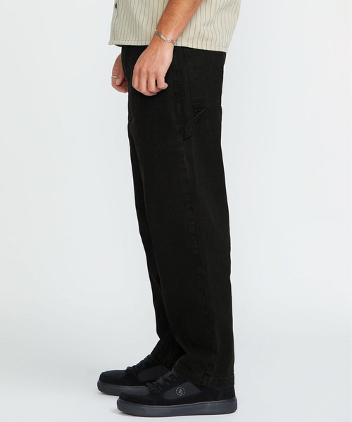 VOLCOM（ボルコム）の「VOLCOM/ボルコム デニム/ロンパン テーパードフィット A1932401（デニムパンツ・メンズ・ブラック・28inch/30inch/32inch）」の3枚目の写真