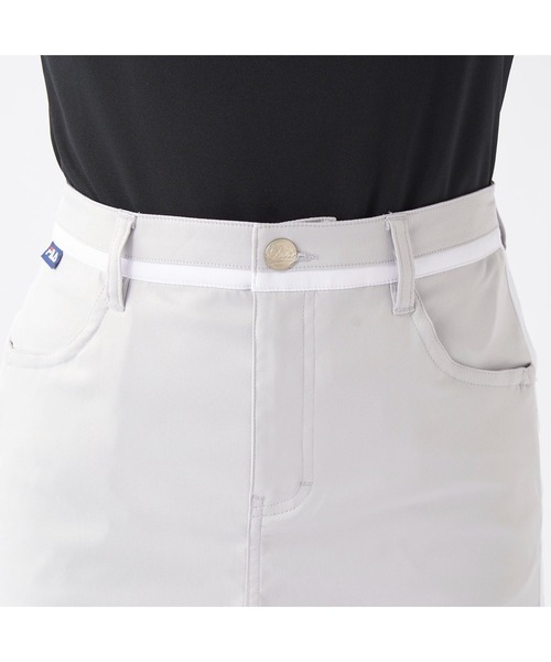 FILA GOLF(フィラゴルフ )の「FILA GOLF/フィラ ゴルフ ゴルフウェア 撥水 吸水速乾 台形 ミニ丈 スカート インナーパンツ付き セットアイテム(スカート・レディース・カーキ/ライトグレー/ホワイト/ネイビー/ブラック・LL/L/M)」の22枚目の写真