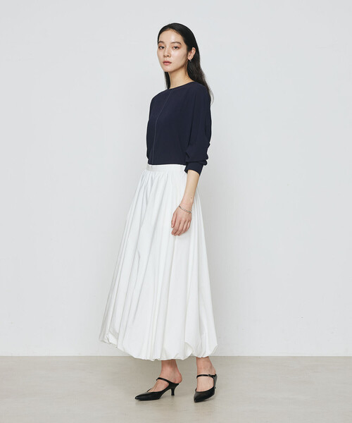 K.T KIYOKO TAKASE（キヨコタカセ）の「バックサテン ドルマンスリーブプルオーバー（シャツ/ブラウス・レディース・ロイヤルブルー/ネイビー/ライトグレー・9号/7号）」の20枚目の写真