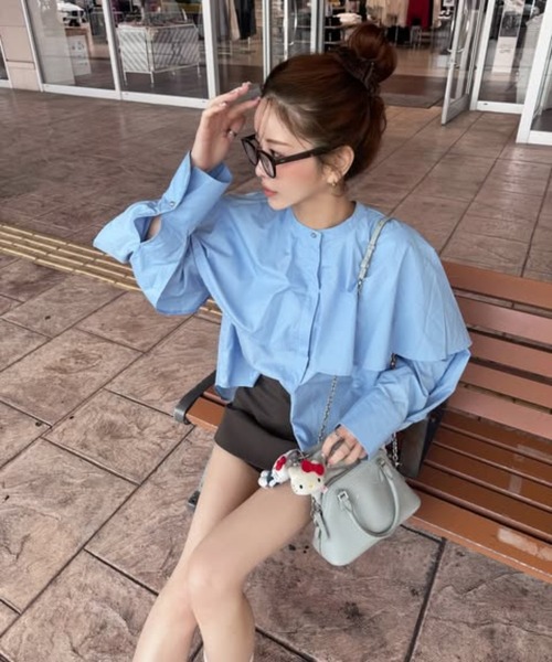 model：H157 着用サイズ：FREE