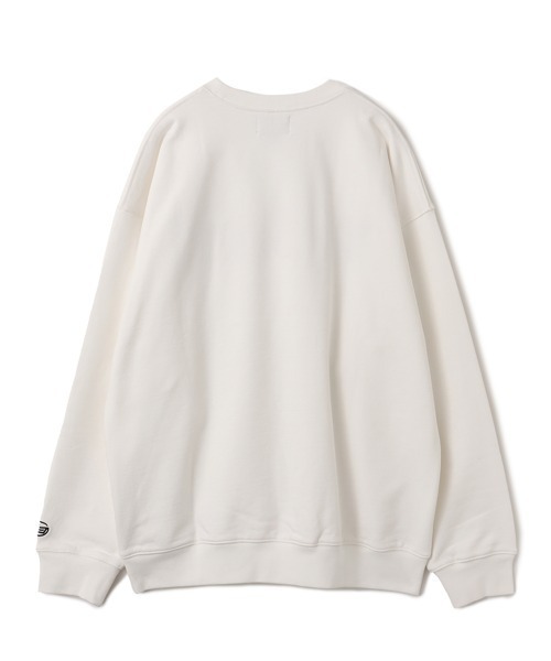 TOKYO 23(トウキョウニジュウサン)の「TOKYO 23 EMBROIDERY SWEATSHIRT / トウキョウ23 エンブロイダリー スウェットシャツ(スウェット・メンズ・ブラック/ホワイト・M/L/XL/XXL)」の8枚目の写真