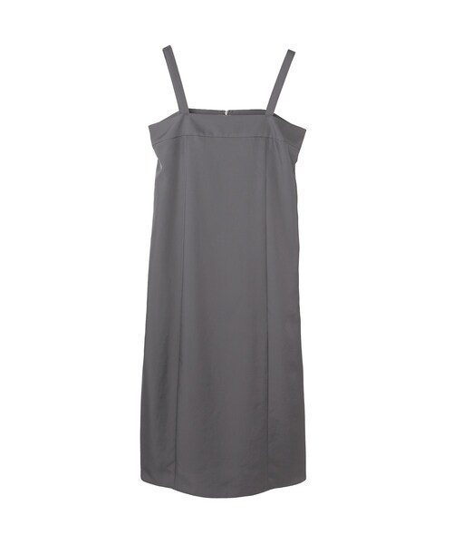 INDIVI(インディヴィ)の「【洗える/UVケア】スリップワンピース(ワンピース・レディース・グレー/ライトグレー系5/ネイビー・38/34/15 /13/05)」の4枚目の写真