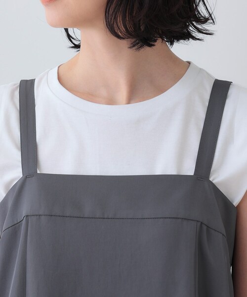 INDIVI（インディヴィ）の「【洗える／UVケア】スリップワンピース（ワンピース・レディース・グレー/ライトグレー系5/ネイビー・38/34/15 /13/05）」の22枚目の写真