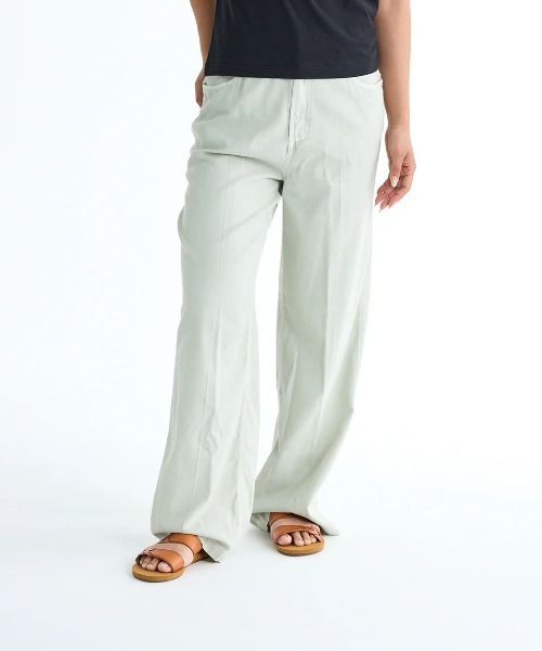 RVCA(ルーカ)の「RVCA レディース COCO PANT ロングパンツ 【2025年春夏モデル】/ルーカロングパンツ(その他パンツ・レディース・グリーン系その他・30inch/28inch/26inch)」の1枚目の写真
