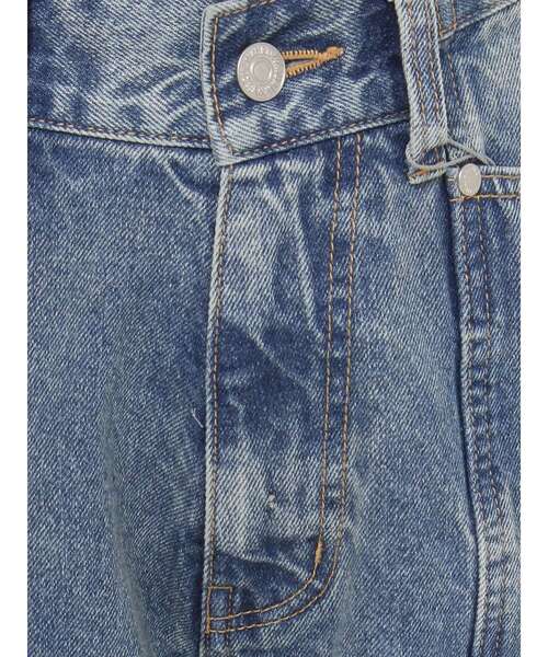 MURUA(ムルーア)の「パターンヴィンテージライクワイドデニム(デニムパンツ・レディース・その他1/ブラック・1/2)」の3枚目の写真