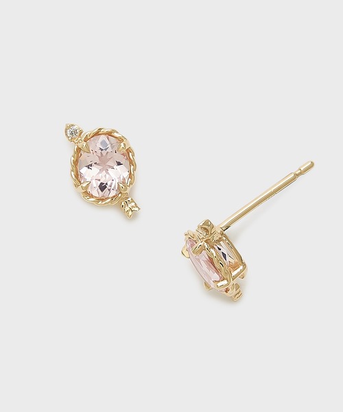 K10モルガナイトピアス（ピアス（両耳用））｜NOJESS（ノジェス）の