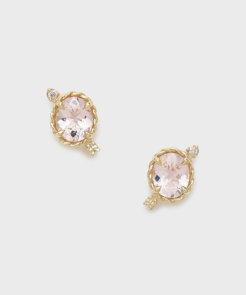 K10モルガナイトピアス（ピアス（両耳用））｜NOJESS（ノジェス）の