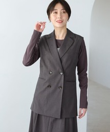 Elura | リネン混ジレ/316570(ベスト)