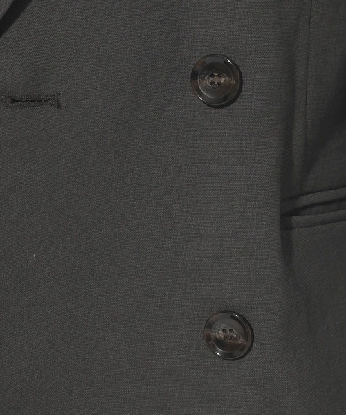 Elura（エルーラ）の「リネン混ジレ/316570（ベスト・レディース・ブラウン系その他/ライトベージュ/チャコールグレー・FREE）」の9枚目の写真