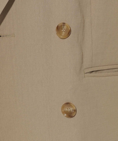 Elura（エルーラ）の「リネン混ジレ/316570（ベスト・レディース・ブラウン系その他/ライトベージュ/チャコールグレー・FREE）」の11枚目の写真